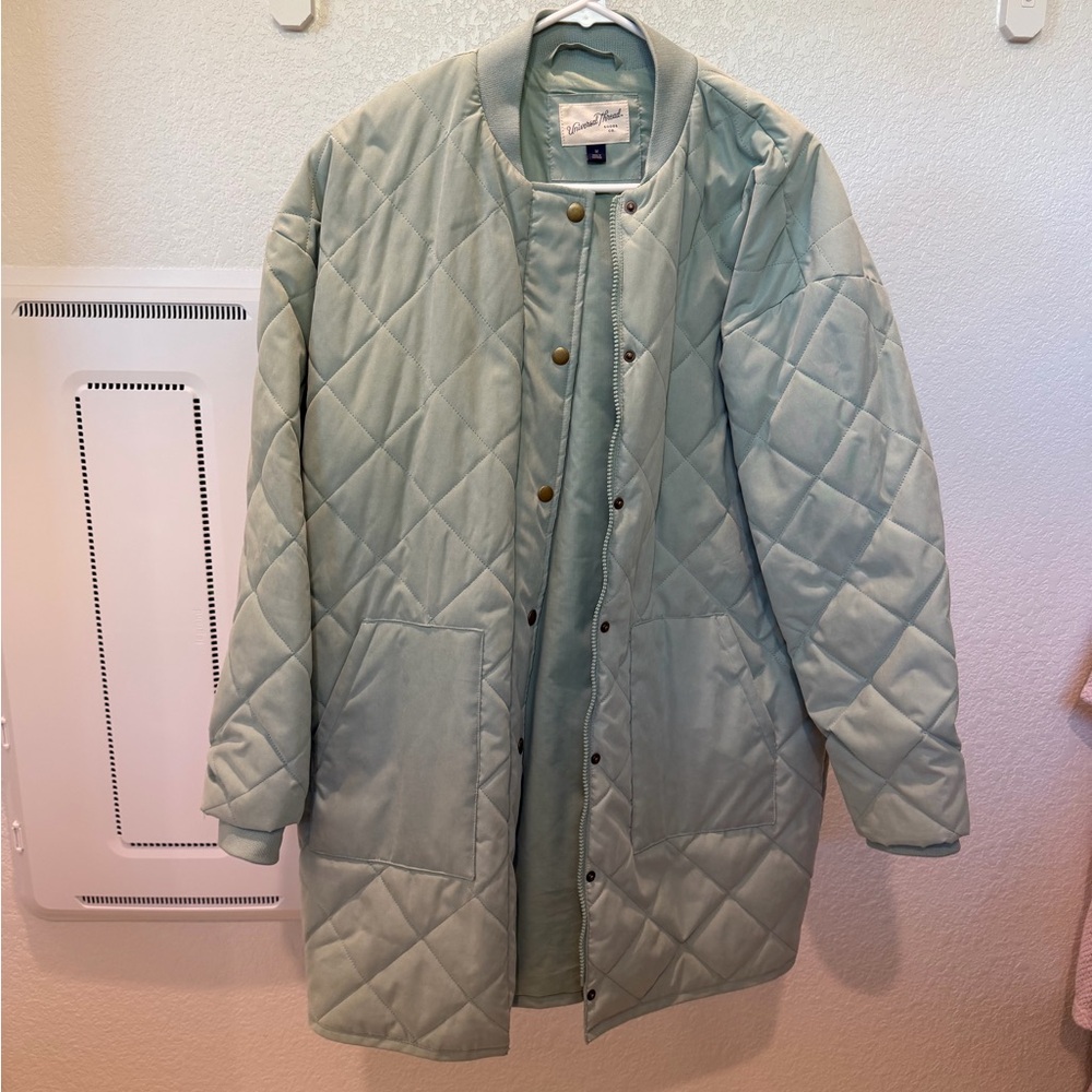 Universal Thread Quilted Long Jacket - Picture 3 of 6
